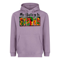 Lavender my history is strong Heavyweight Hoodie - Zillion Design Studio