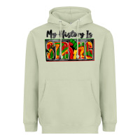 Matcha my history is strong Heavyweight Hoodie - Zillion Design Studio