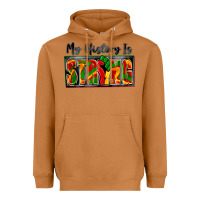 Meerkat my history is strong Heavyweight Hoodie - Zillion Design Studio