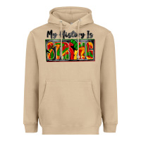 Mushroom my history is strong Heavyweight Hoodie - Zillion Design Studio