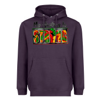 Plum my history is strong Heavyweight Hoodie - Zillion Design Studio