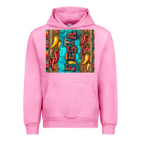 Fuchsia Pink fiesta with pepper Urban Hoodie - Artiststas