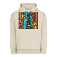 Pigment French Oak fiesta with pepper Urban Hoodie - Artiststas