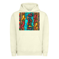 Pigment Pistachio fiesta with pepper Urban Hoodie - Artiststas