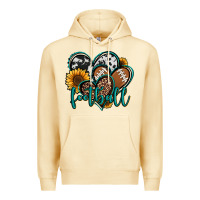Pina Colada football hearts Premium Hoodie - Jasminsmagicworld