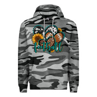 Slate Camo football hearts Premium Hoodie - Jasminsmagicworld