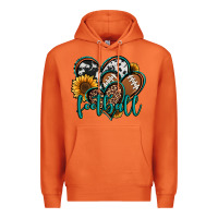 Carrot football hearts Premium Hoodie - Jasminsmagicworld