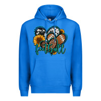 True Royal football hearts Premium Hoodie - Jasminsmagicworld