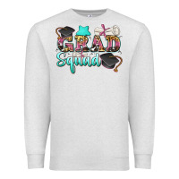 Oatmeal Heather grad squad Premium Sweatshirt - Zillion Design Studio