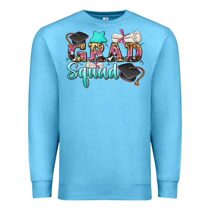 Grad Squad Premium Sweatshirt by Zillion Design Studio | Teevron