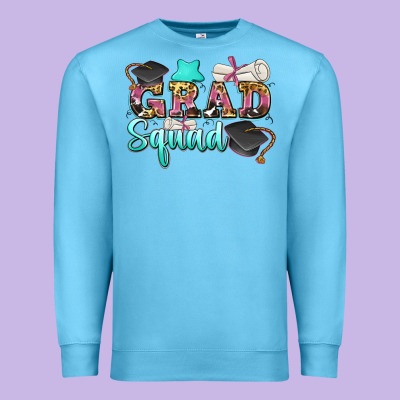 Grad Squad Premium Sweatshirt Designed By Zillion Design Studio
