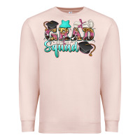 Pale Pink grad squad Premium Sweatshirt - Zillion Design Studio