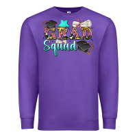 Purple grad squad Premium Sweatshirt - Zillion Design Studio