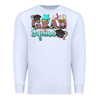 White grad squad Premium Sweatshirt - Zillion Design Studio