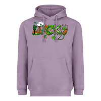 Lavender st patricks day lucky nurse Heavyweight Hoodie - RanaPortraitStore