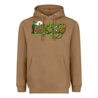 Toasted Coconut st patricks day lucky nurse Heavyweight Hoodie - RanaPortraitStore