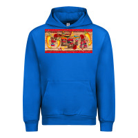 Cobalt fiesta  license plate template Urban Hoodie - Artiststas