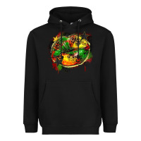 Black juneteenth lips Heavyweight Hoodie - Zillion Design Studio
