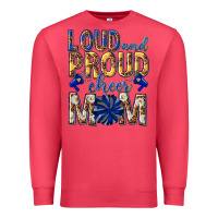 Cardinal loud and proud cheer mom Premium Sweatshirt - texasbilliewilder
