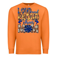 Loud And Proud Cheer Mom Premium Sweatshirt | Teevron