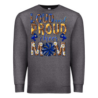 Charcoal Heather loud and proud cheer mom Premium Sweatshirt - texasbilliewilder