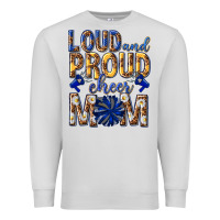 Dove Grey loud and proud cheer mom Premium Sweatshirt - texasbilliewilder