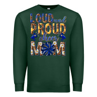 Sports Green loud and proud cheer mom Premium Sweatshirt - texasbilliewilder