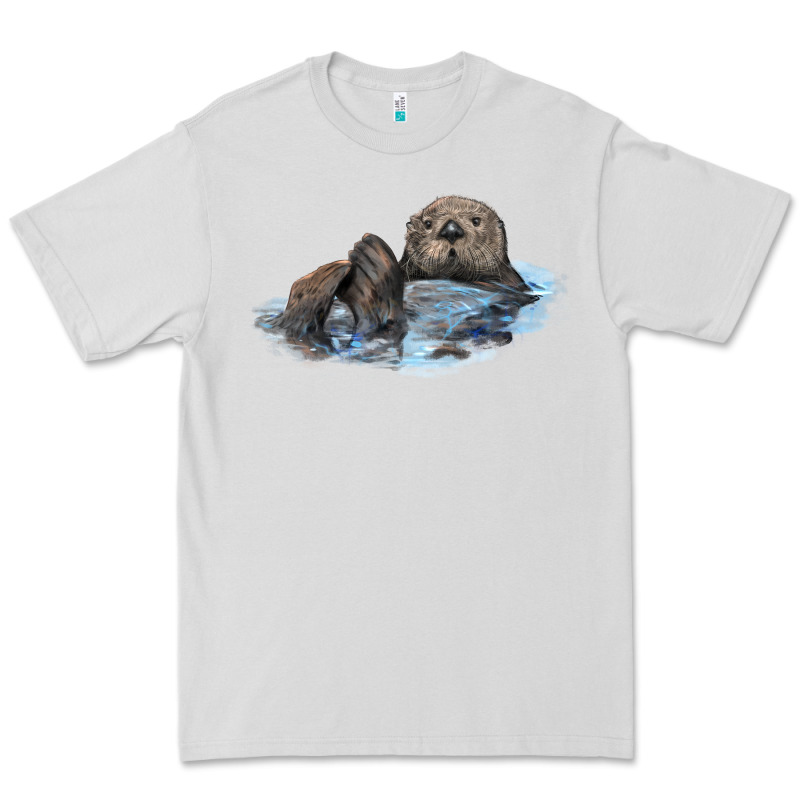 California Sea Otter Premium Tee by LillyAllenDesigns | Teevron