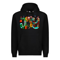 Black joy with roaster Premium Hoodie - AdoDesignShop