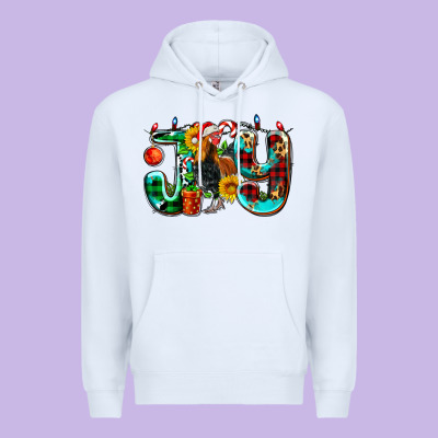 Joy With Roaster Premium Hoodie Designed By Adodesignshop