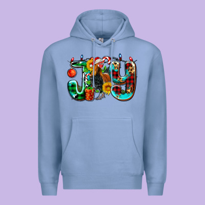 Joy With Roaster Premium Hoodie Designed By Adodesignshop