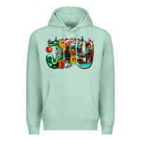Seafoam joy with roaster Premium Hoodie - AdoDesignShop