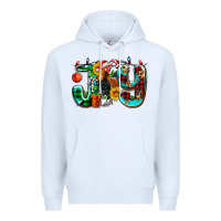 White joy with roaster Premium Hoodie - AdoDesignShop