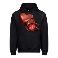 Black heart chocolate Urban Hoodie - AdoDesignShop