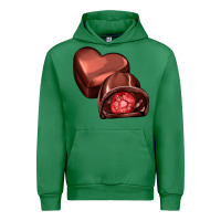 Emerald heart chocolate Urban Hoodie - AdoDesignShop