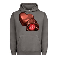 Pigment Tornado heart chocolate Urban Hoodie - AdoDesignShop