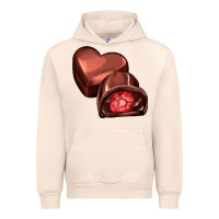 Sandshell heart chocolate Urban Hoodie - AdoDesignShop