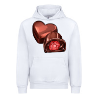 White heart chocolate Urban Hoodie - AdoDesignShop