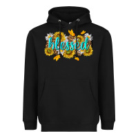 Black blessed tbw Heavyweight Hoodie - texasbilliewilder
