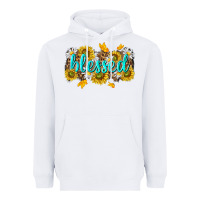 White blessed tbw Heavyweight Hoodie - texasbilliewilder