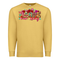 Antique Gold madre our lady Premium Sweatshirt - texasbilliewilder