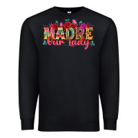 Black madre our lady Premium Sweatshirt - texasbilliewilder