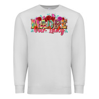 Dove Grey madre our lady Premium Sweatshirt - texasbilliewilder
