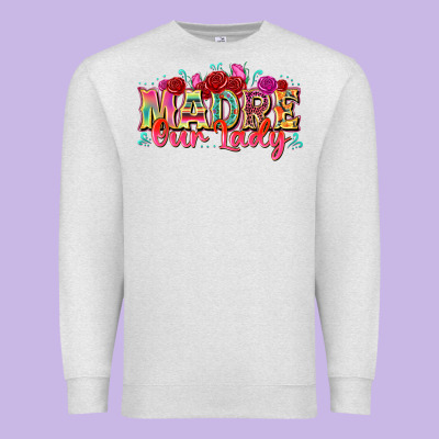 Madre Our Lady Premium Sweatshirt Designed By Texasbilliewilder