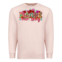 Pale Pink madre our lady Premium Sweatshirt - texasbilliewilder