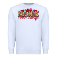 White madre our lady Premium Sweatshirt - texasbilliewilder