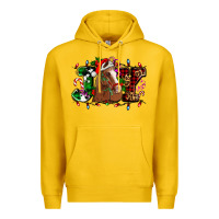 Lemon joy and horse Christmas Premium Hoodie - AdoDesignShop