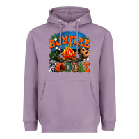 Lavender bonfire hoodie Heavyweight Hoodie - texasbilliewilder