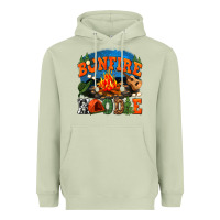 Matcha bonfire hoodie Heavyweight Hoodie - texasbilliewilder