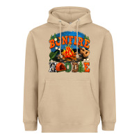 Mushroom bonfire hoodie Heavyweight Hoodie - texasbilliewilder